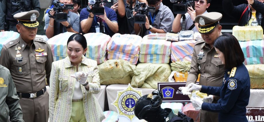 720kg of crystal meth seized in Ayutthaya