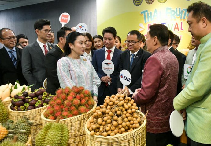 Campaign to reduce Thai fruit glut