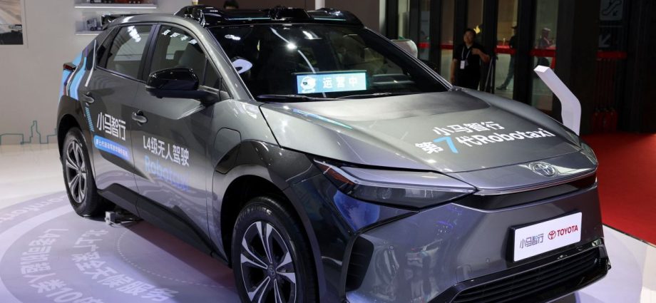Chinese robotaxi operator Pony.ai says one of its cars caught fire, no injuries