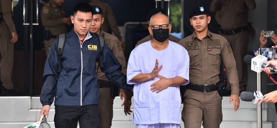 Court detains disrobed abbot on embezzlement charges