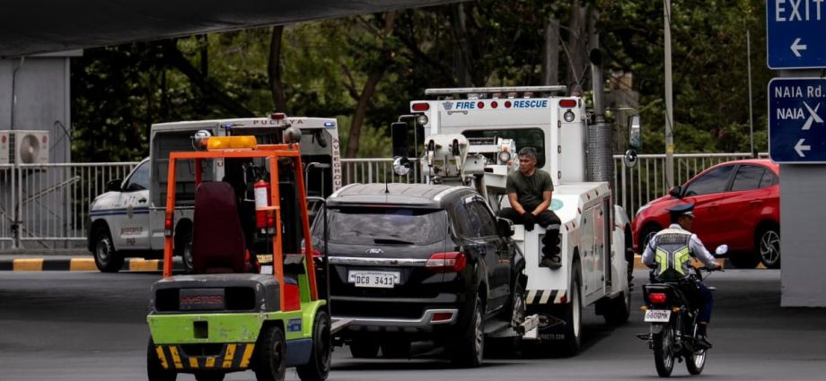 Four-year-old girl among two dead in Manila airport car crash, says Red Cross