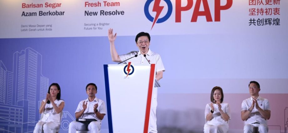 GE2025: Election not just about who wins more seats, but who we want to be, says PM Wong in final night of rallies