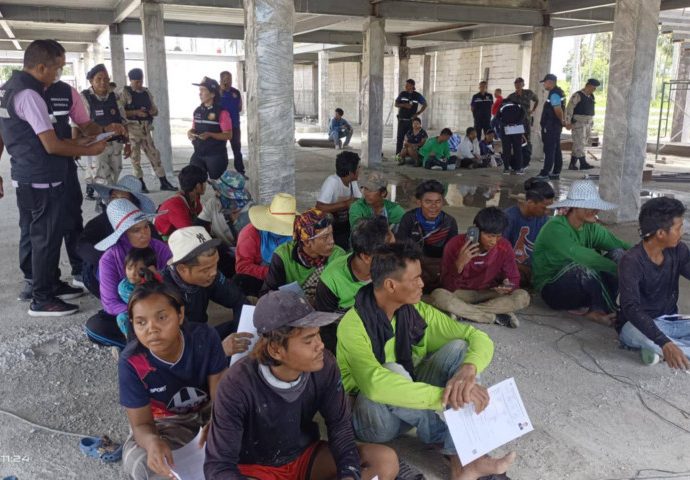 Illegal migrants arrested in Nakhon Si Thammarat