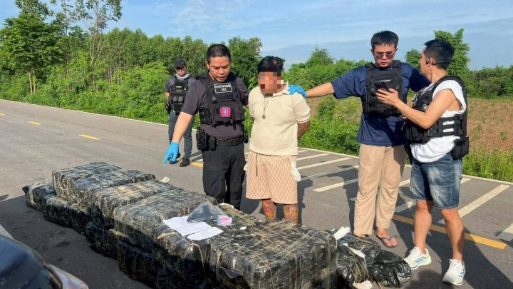 Newlywed busted with 5m meth pills