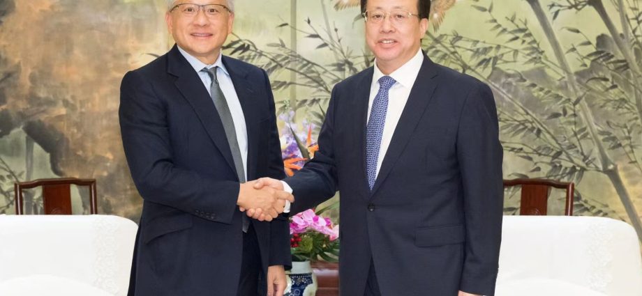 Nvidia’s Jensen Huang says losing China would be ‘tremendous loss’ amid US-China AI race