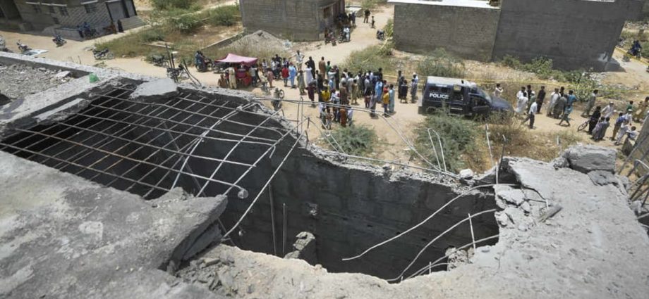 Pakistani army says Indian drone attacked soldiers, while air defences shot down 25 drones