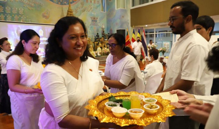 Sri Lankans mark Buddha’s milestones