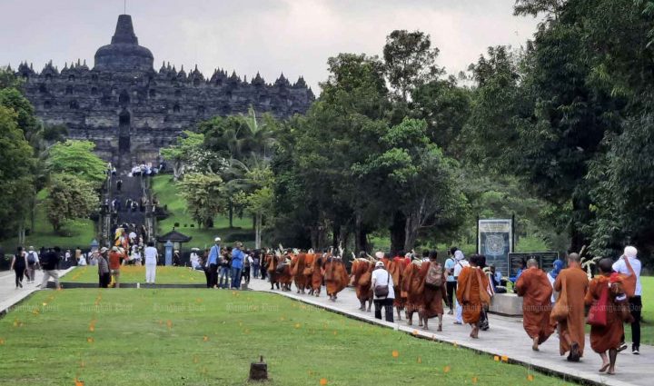Thai monk hails ‘unity in diversity’ during pilgrimage to Indonesia
