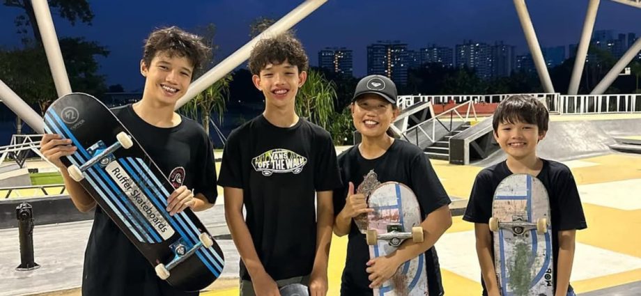 This ‘daredevil’ single mum learned skateboarding and Brazilian jiu-jitsu to bond with her sons