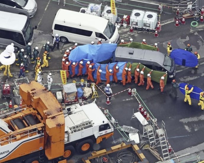 Truck driver’s body recovered from huge Japan sinkhole after three months