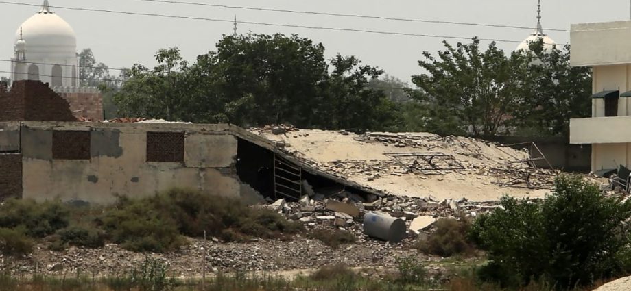 What were the targets India destroyed in its strikes in Pakistan?