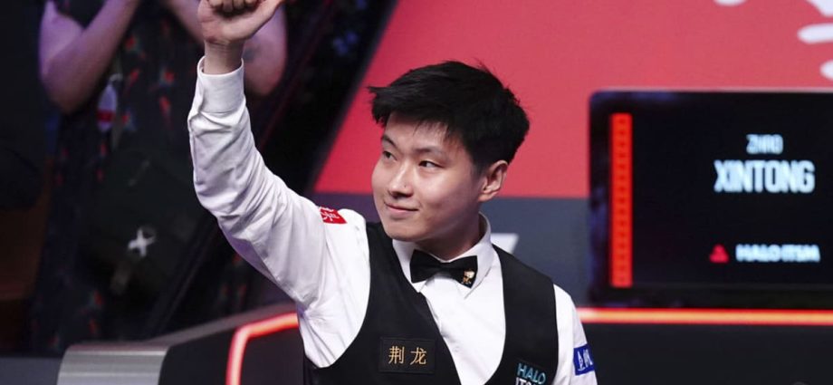 Who is Zhao Xintong, the Chinese world champion hailed as snooker’s ‘new superstar’?