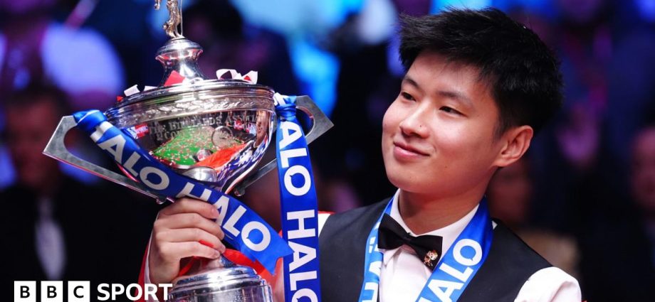 World Snooker Championship 2025: Zhao Xintong claims historic victory over Mark Williams in Crucible final