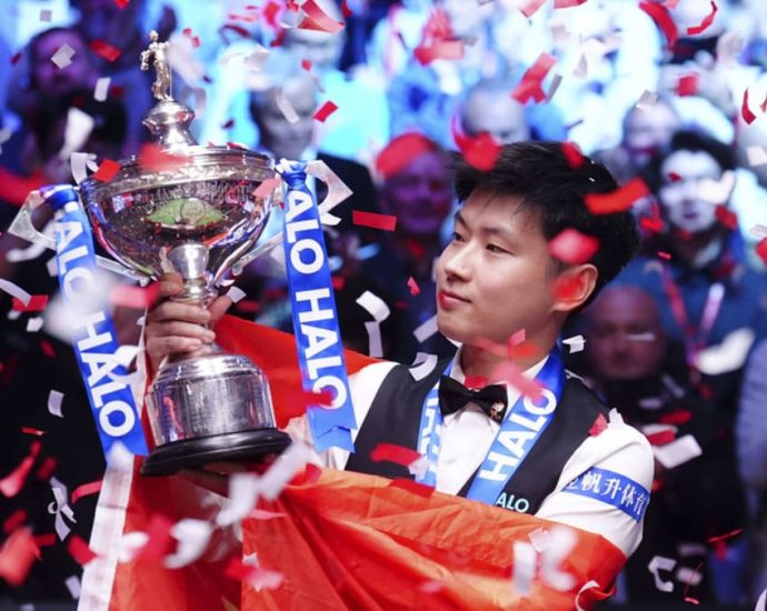 Zhao makes history as China’s first World Snooker champion
