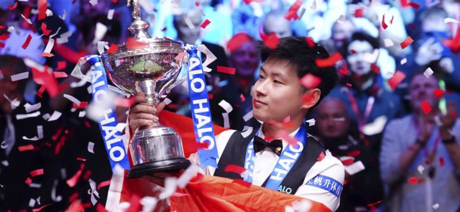 Zhao makes history as China’s first World Snooker champion