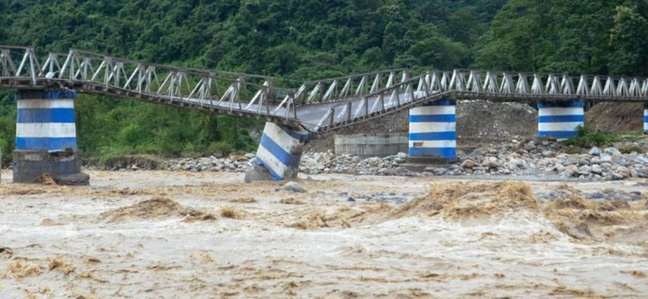 Heavy rains trigger floods, landslides killing scores in India’s Darjeeling, Nepal