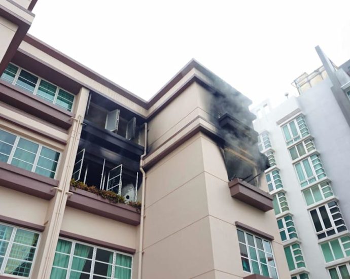 Man arrested for mischief after fire at Kovan condo unit Man arrested for mischief after fire at Kovan condo unit